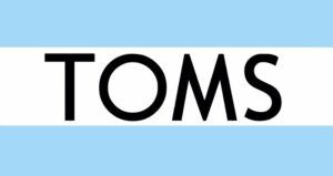 ألوان الهوية البصرية لشركة TOMS