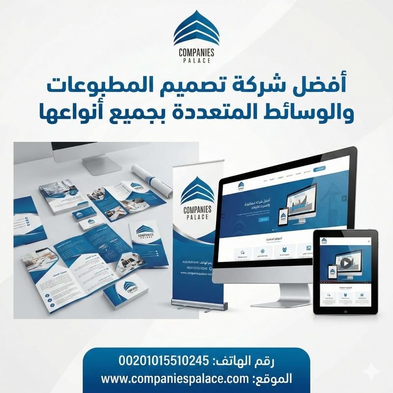 أفضل شركة تصميم المطبوعات والوسائط المتعددة بجميع أنواعها تصميم المطبوعات